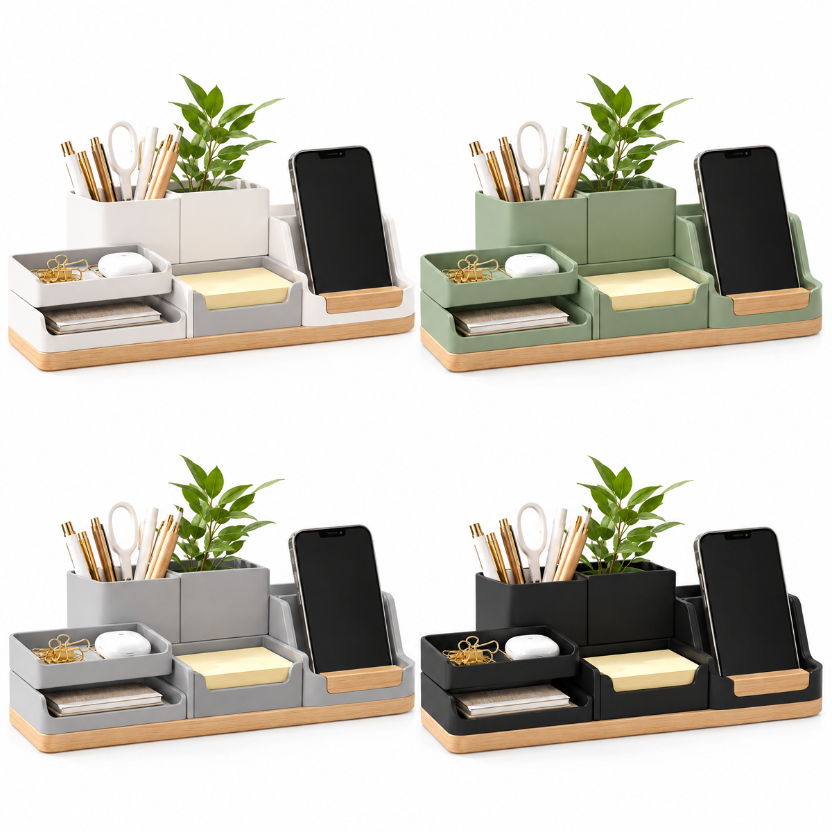 meiovanti™ Modular Desktop Organizer Station - product view 1