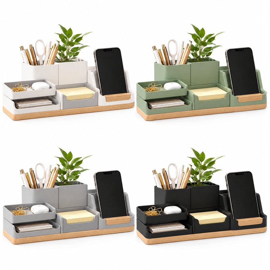 meiovanti™ Modular Desktop Organizer Station