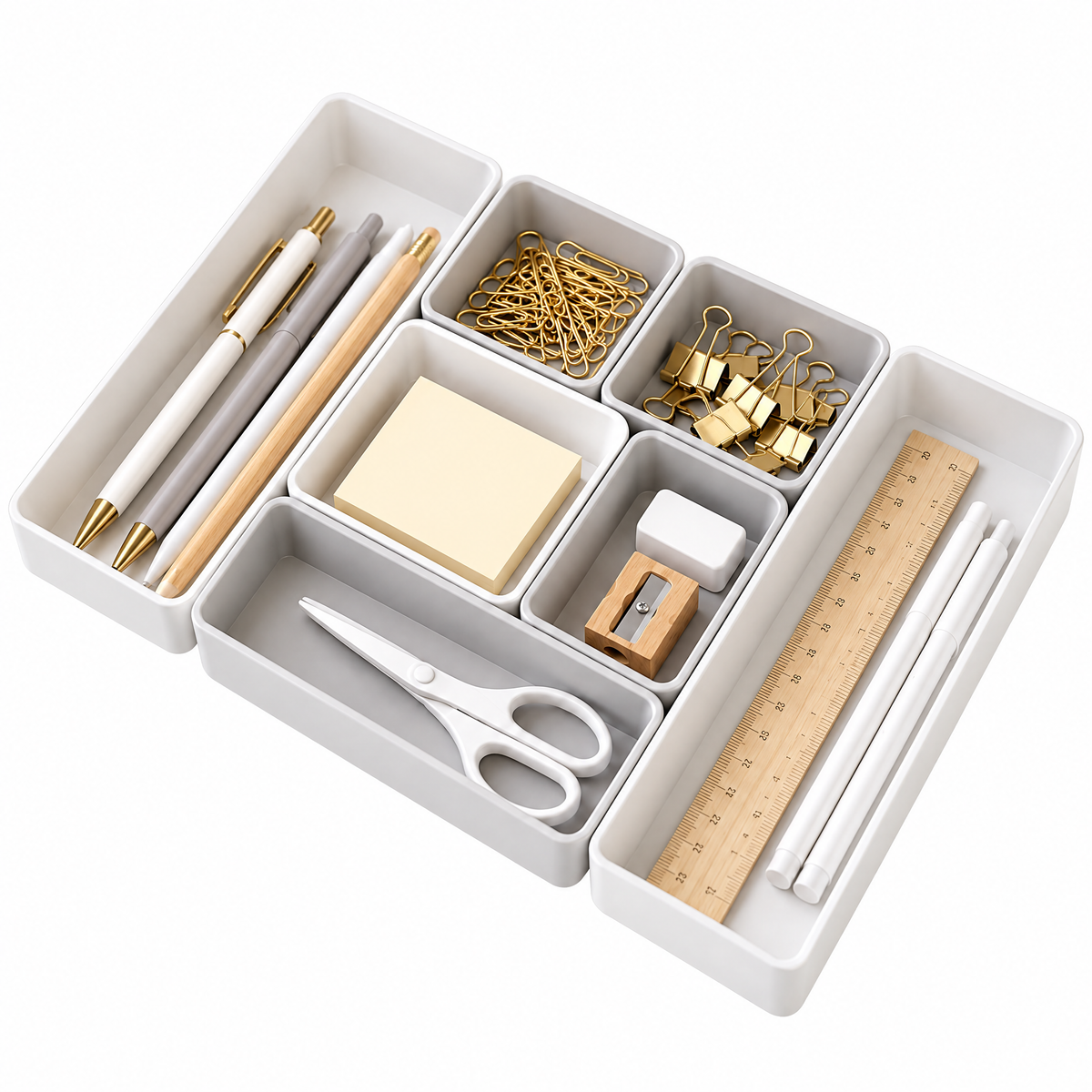 meiovanti™ Modular Office Drawer Organizer Set - product view 2