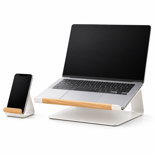 meiovanti™ Ergonomic Laptop Stand & Desk Mat Set - product view 1