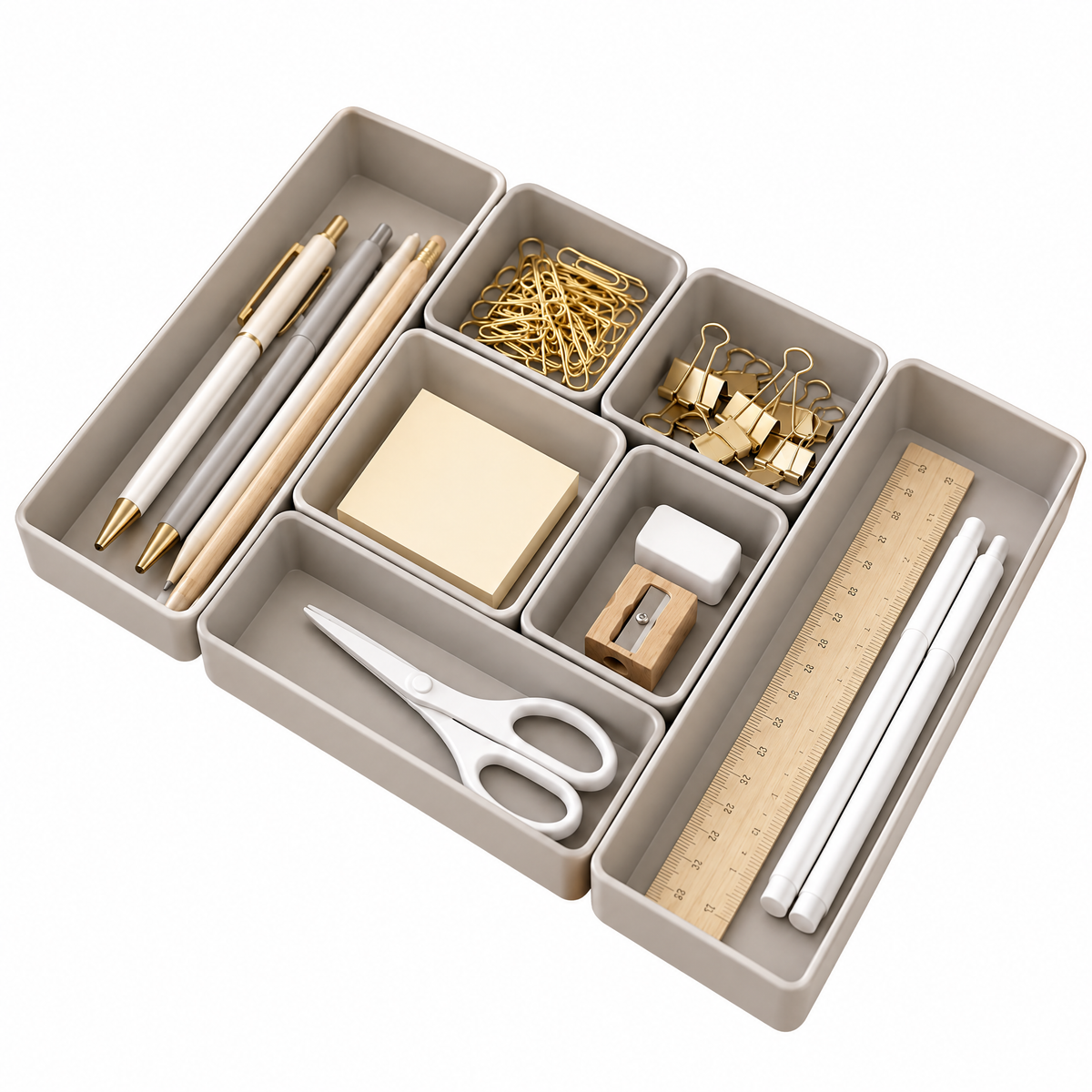 meiovanti™ Modular Office Drawer Organizer Set - product view 4