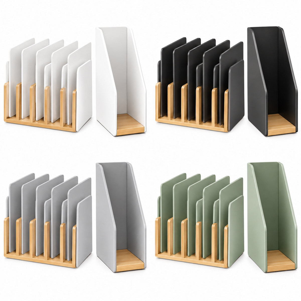 meiovanti™ Vertical File & Notebook Organizer - product view 4